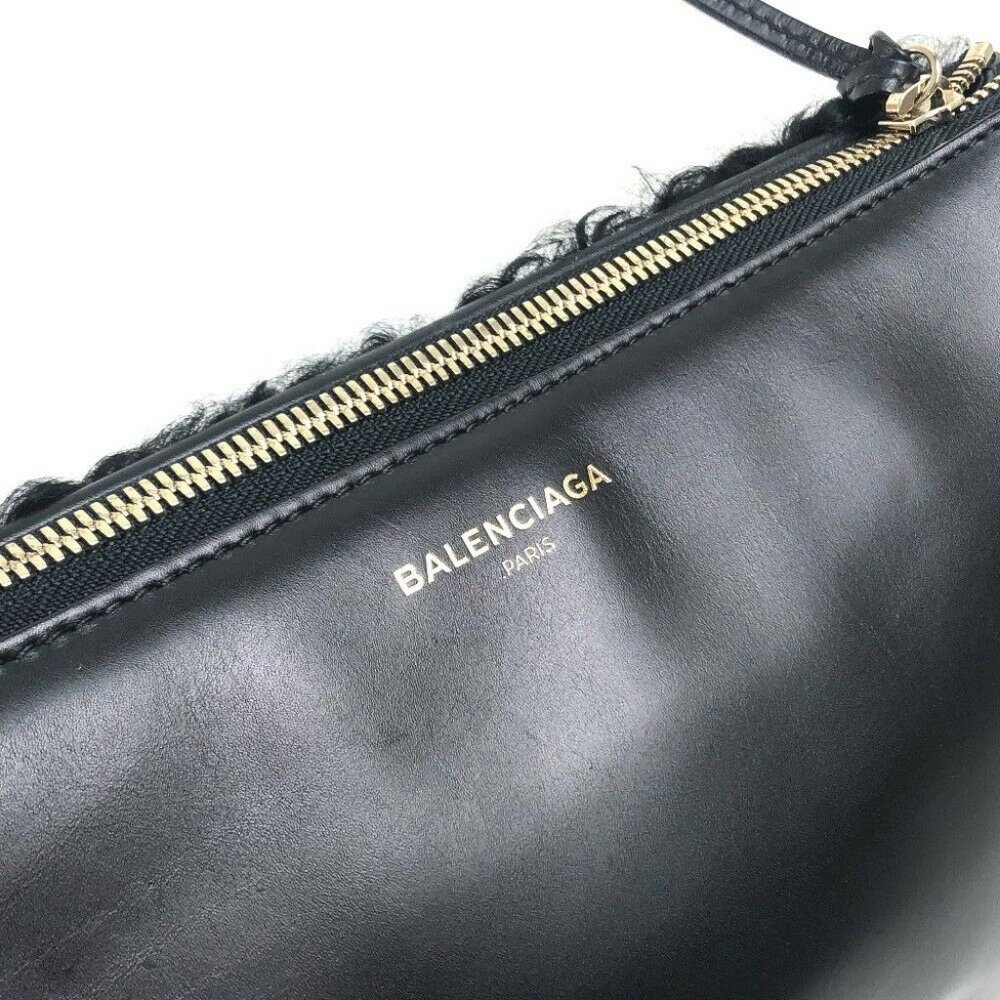 BALENCIAGA Cluch Bag Clutch bag Black - Picture 7 of 8